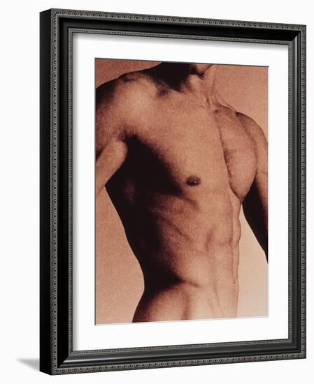 Man's Torso-Cristina-Framed Photographic Print