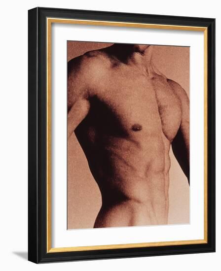 Man's Torso-Cristina-Framed Photographic Print