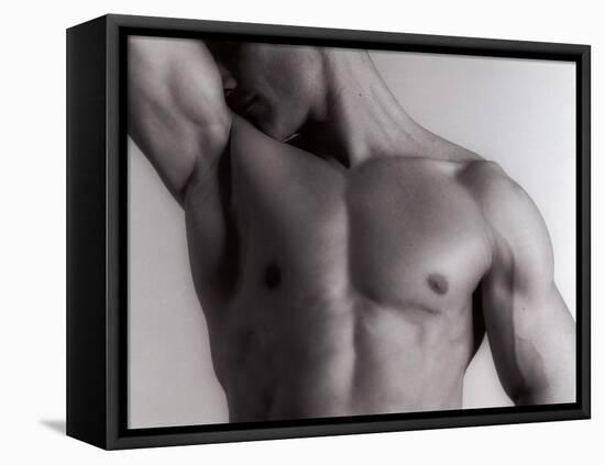 Man's Upper Body-Cristina-Framed Premier Image Canvas