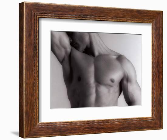 Man's Upper Body-Cristina-Framed Photographic Print