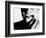 Man Shaving-Mauro Fermariello-Framed Photographic Print