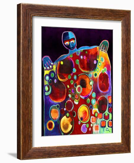 Man Showing Collection-Susse Volander-Framed Art Print