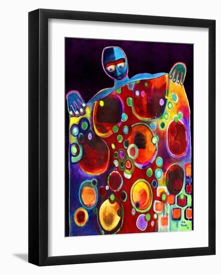 Man Showing Collection-Susse Volander-Framed Art Print