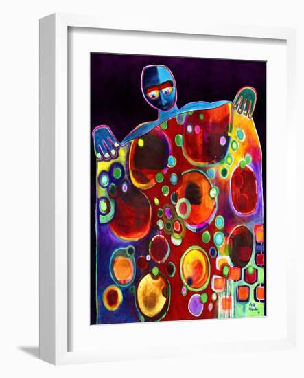 Man Showing Collection-Susse Volander-Framed Art Print