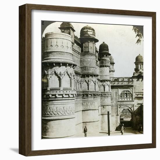 Man Singh Palace, Gwalior, Madhya Pradesh, India, C1900s-Underwood & Underwood-Framed Photographic Print