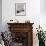 Man Sitting in an Arm Chair Smoking-null-Framed Photo displayed on a wall