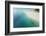 Man snorkeling in the beautiful lagoon of Ouvea, Loyalty Islands, New Caledonia, Pacific-Michael Runkel-Framed Photographic Print