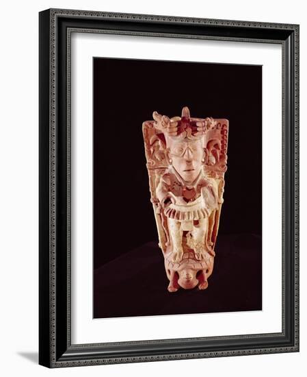 Man Standing on a Turtle, 'The Creator of the World'-Mayan-Framed Giclee Print