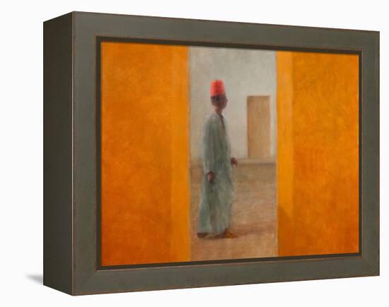 Man, Tangier Street, 2012-Lincoln Seligman-Framed Premier Image Canvas