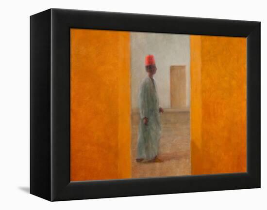 Man, Tangier Street, 2012-Lincoln Seligman-Framed Premier Image Canvas