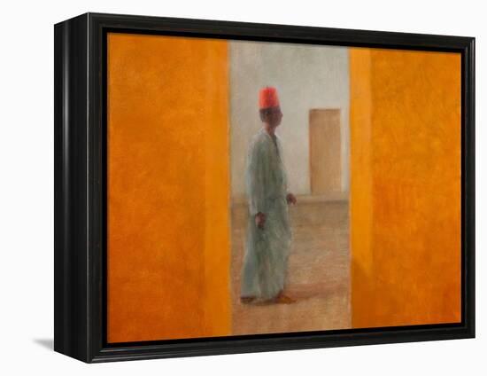 Man, Tangier Street, 2012-Lincoln Seligman-Framed Premier Image Canvas