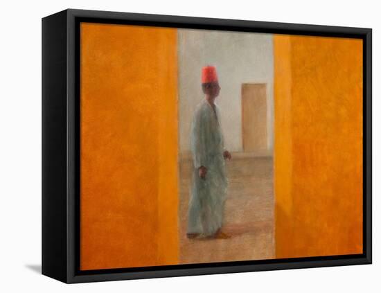 Man, Tangier Street, 2012-Lincoln Seligman-Framed Premier Image Canvas