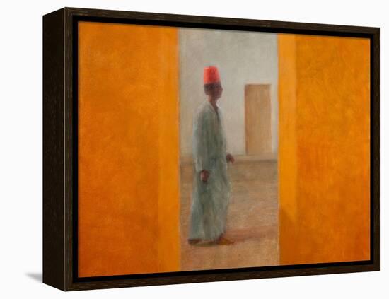 Man, Tangier Street, 2012-Lincoln Seligman-Framed Premier Image Canvas