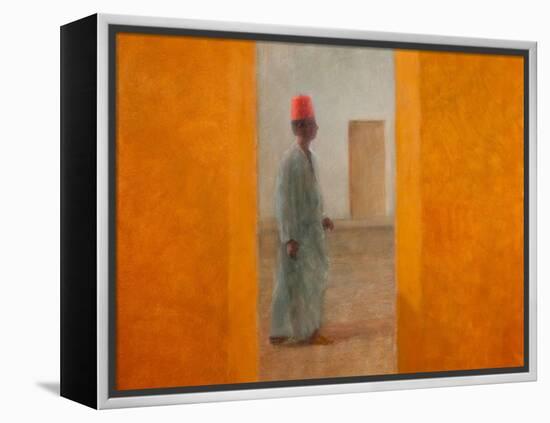 Man, Tangier Street, 2012-Lincoln Seligman-Framed Premier Image Canvas