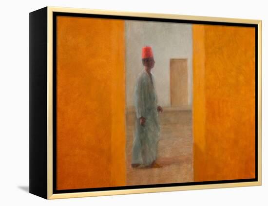 Man, Tangier Street, 2012-Lincoln Seligman-Framed Premier Image Canvas