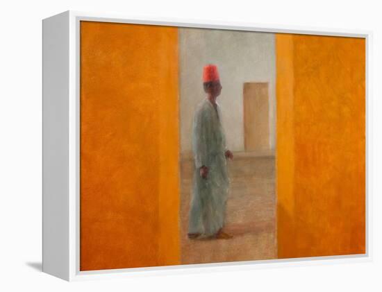 Man, Tangier Street, 2012-Lincoln Seligman-Framed Premier Image Canvas