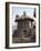 Man Thatches the Roof of His House in the Town of Lalibela, Ethiopia, Africa-Mcconnell Andrew-Framed Photographic Print