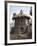 Man Thatches the Roof of His House in the Town of Lalibela, Ethiopia, Africa-Mcconnell Andrew-Framed Photographic Print