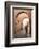 Man Walking Down Narrow Alley by Ali Ben Youssef Medersa, North Africa-Stephen Studd-Framed Photographic Print