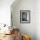 Man Walking Through the Remains of an Ancient Temple in Athens-Dmitri Kessel-Framed Photographic Print displayed on a wall