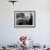 Man Walking Through Time Square-Peter Stackpole-Framed Photographic Print displayed on a wall