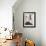 Man Walking Up Stairs in Apartment-John Edward Linden-Framed Photo displayed on a wall