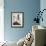 Man Walking Up Stairs in Apartment-John Edward Linden-Framed Photo displayed on a wall