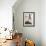 Man Walking Up Stairs in Apartment-John Edward Linden-Framed Photo displayed on a wall