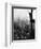 Man Waving from Empire State Building Construction Site-null-Framed Photographic Print