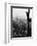 Man Waving from Empire State Building Construction Site-null-Framed Photographic Print