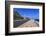 Man Wearing Dishdasha Walks Along Mutrah Corniche with National Flags, Middle East-Eleanor Scriven-Framed Photographic Print