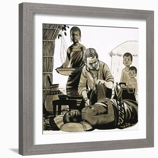 Man with a Mission: The Musical Doctor-Richard Hook-Framed Giclee Print