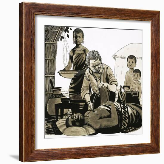 Man with a Mission: The Musical Doctor-Richard Hook-Framed Giclee Print