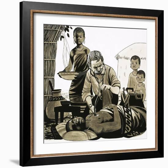 Man with a Mission: The Musical Doctor-Richard Hook-Framed Giclee Print