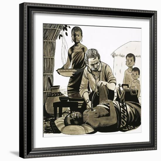 Man with a Mission: The Musical Doctor-Richard Hook-Framed Giclee Print