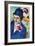 Man with a Tulip-Robert Delaunay-Framed Giclee Print