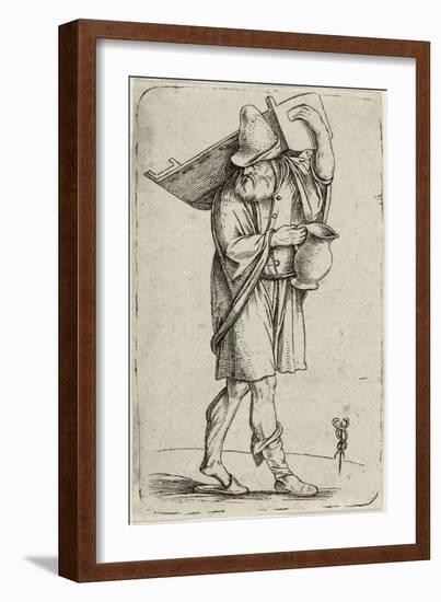 Man with Cradle, C. 1501-1503-Jacopo De' Barbari-Framed Giclee Print