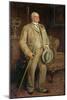 Man with Dog (Possibly Arthur Godwin)-James Charles-Mounted Giclee Print