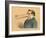 Man with Fly on the End of His Long Nose-English School-Framed Giclee Print