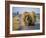 Man with Freshly Harvested Rice on Cart in the Ricefields of Bac Thai Province-Robert Francis-Framed Photographic Print