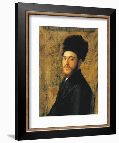 Man with Fur Hat-Isidor Kaufmann-Framed Art Print