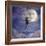 Man with Moon-Dan Craig-Framed Giclee Print