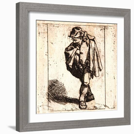 Man with One Hand Thrust into His Doublet-Cornelis Bega-Framed Giclee Print