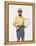 Man with Tennis Racket, 2004-Max Ferguson-Framed Premier Image Canvas