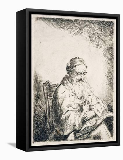 Man with Trefoil, C.1635-40-Ferdinand Bol-Framed Premier Image Canvas