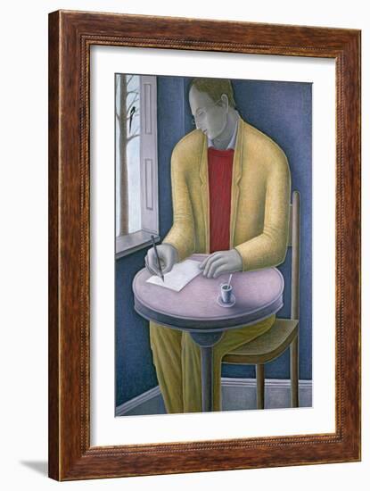 Man Writing-Ruth Addinall-Framed Giclee Print