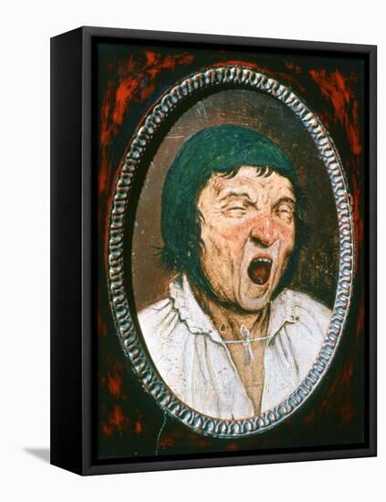 'Man Yawning', c1545-1569. Artist: Pieter Bruegel the Elder-Pieter Bruegel the Elder-Framed Premier Image Canvas