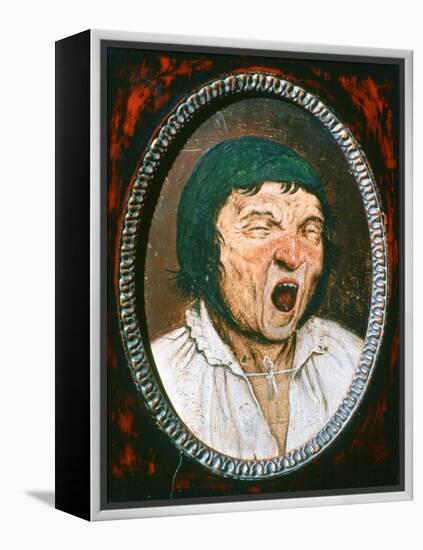 'Man Yawning', c1545-1569. Artist: Pieter Bruegel the Elder-Pieter Bruegel the Elder-Framed Premier Image Canvas