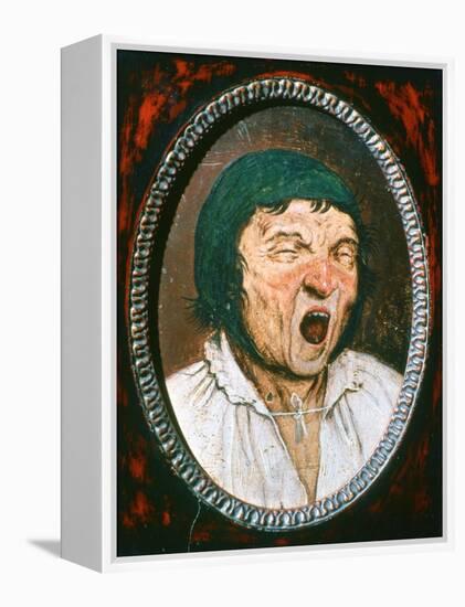 'Man Yawning', c1545-1569. Artist: Pieter Bruegel the Elder-Pieter Bruegel the Elder-Framed Premier Image Canvas