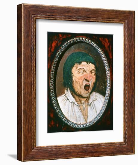 'Man Yawning', c1545-1569. Artist: Pieter Bruegel the Elder-Pieter Bruegel the Elder-Framed Giclee Print